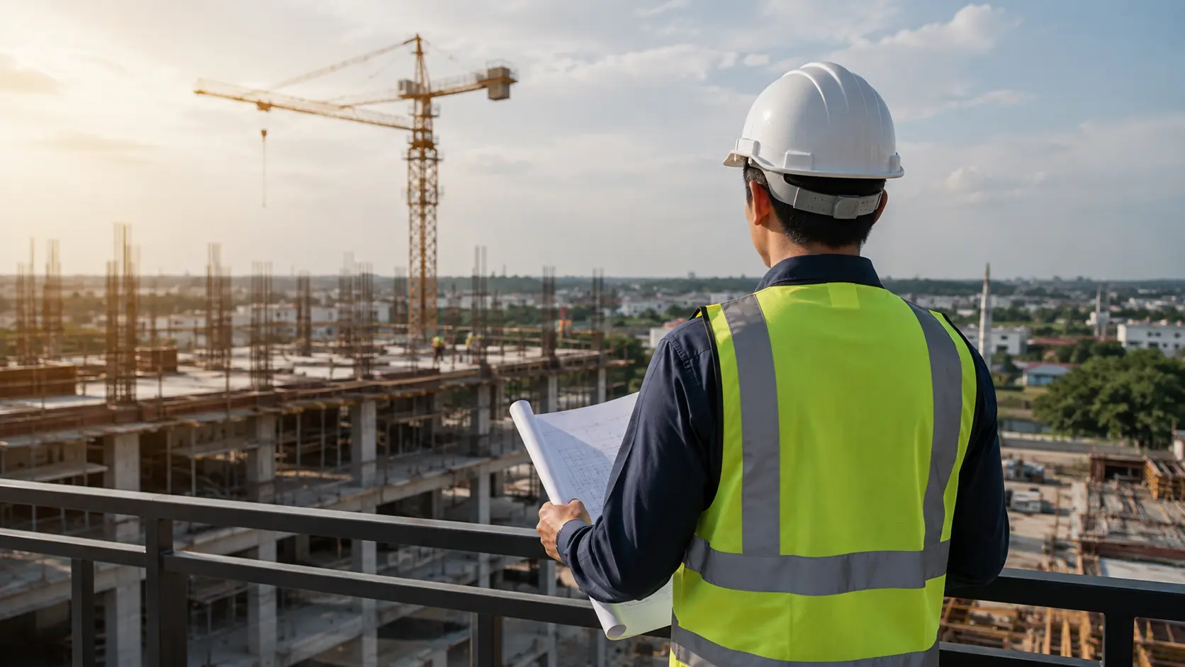 Stelsen technical team supporting contractors on site