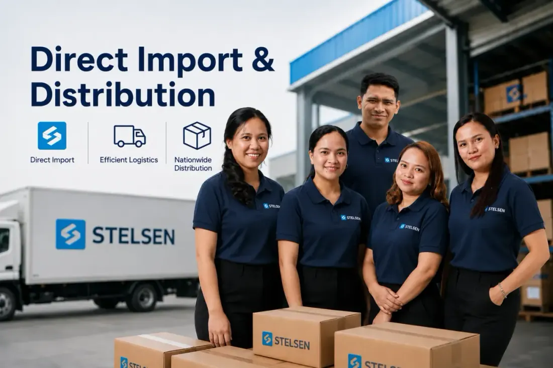 Stelsen direct import and distribution inventory